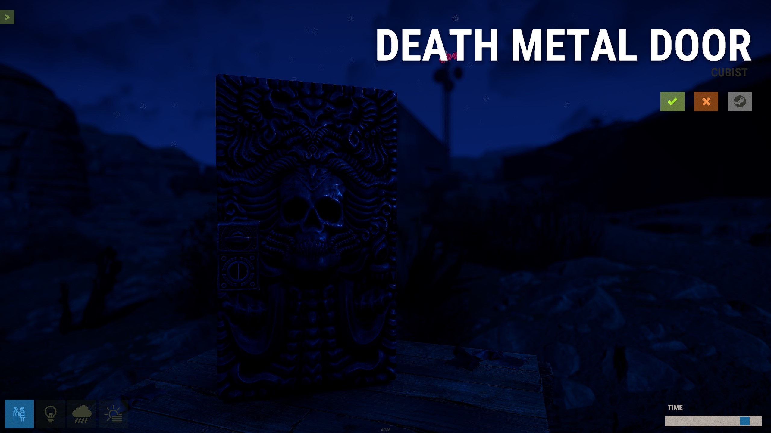Death Metal Door