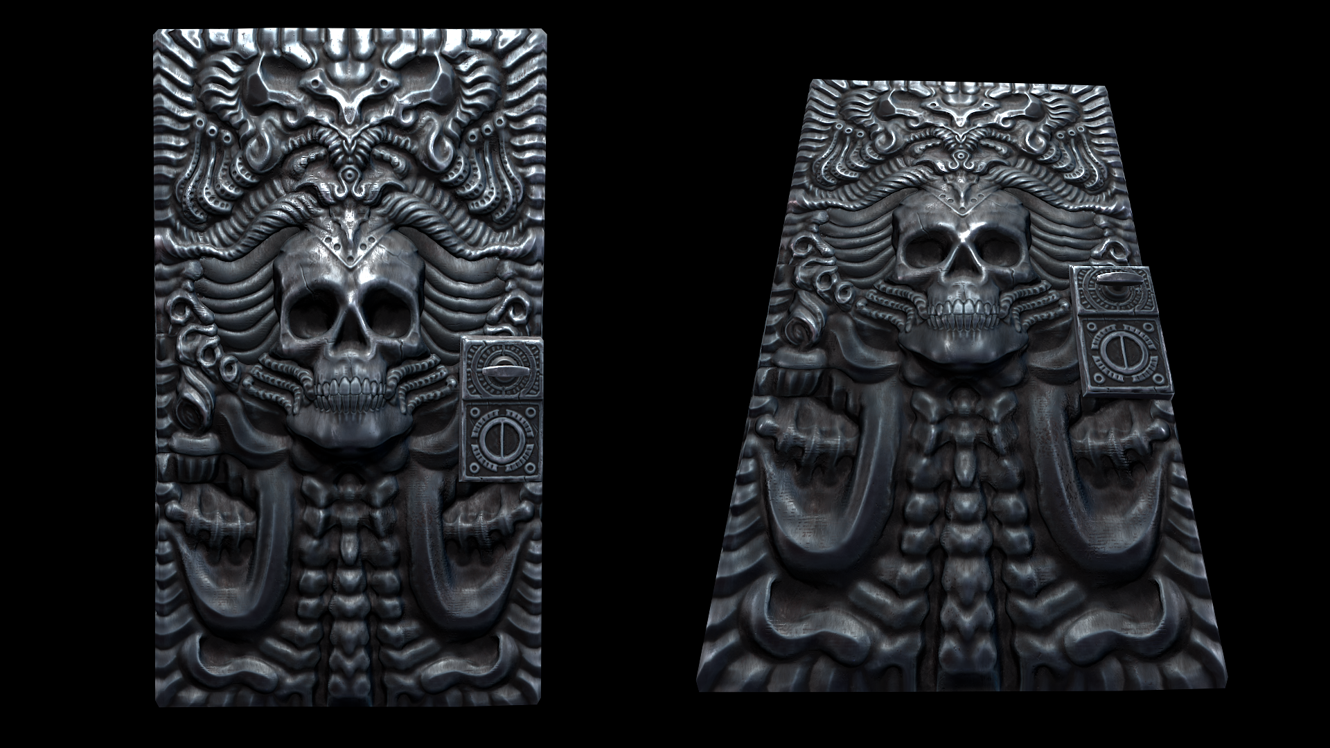 Death Metal Door