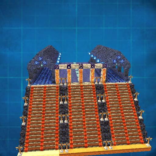 grand bridge end section with stairs part 1/2