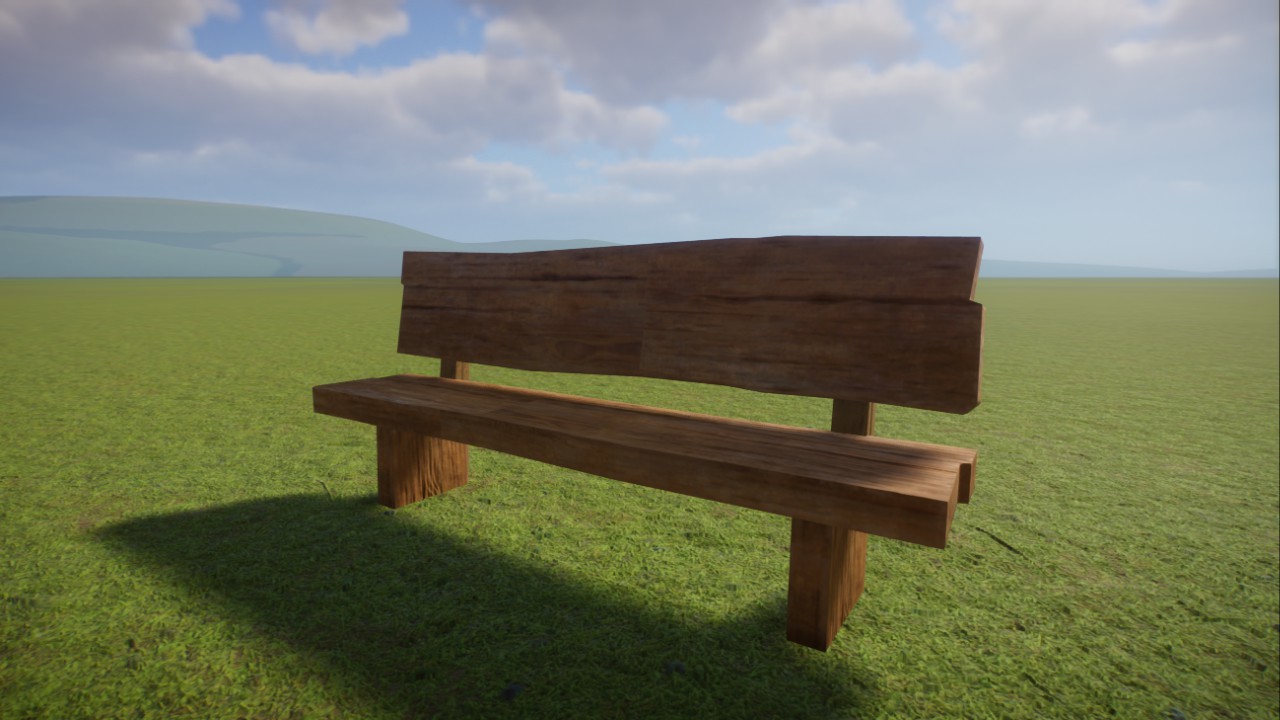 Wooden Bench Cover