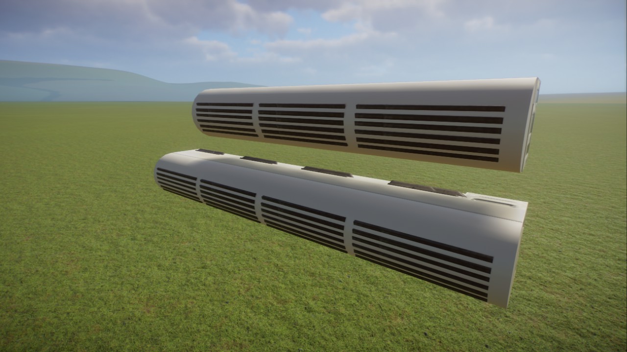 Door ventilation heater thing