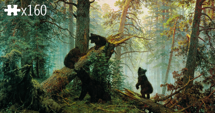 Shishkin Morning in the Pine Forest