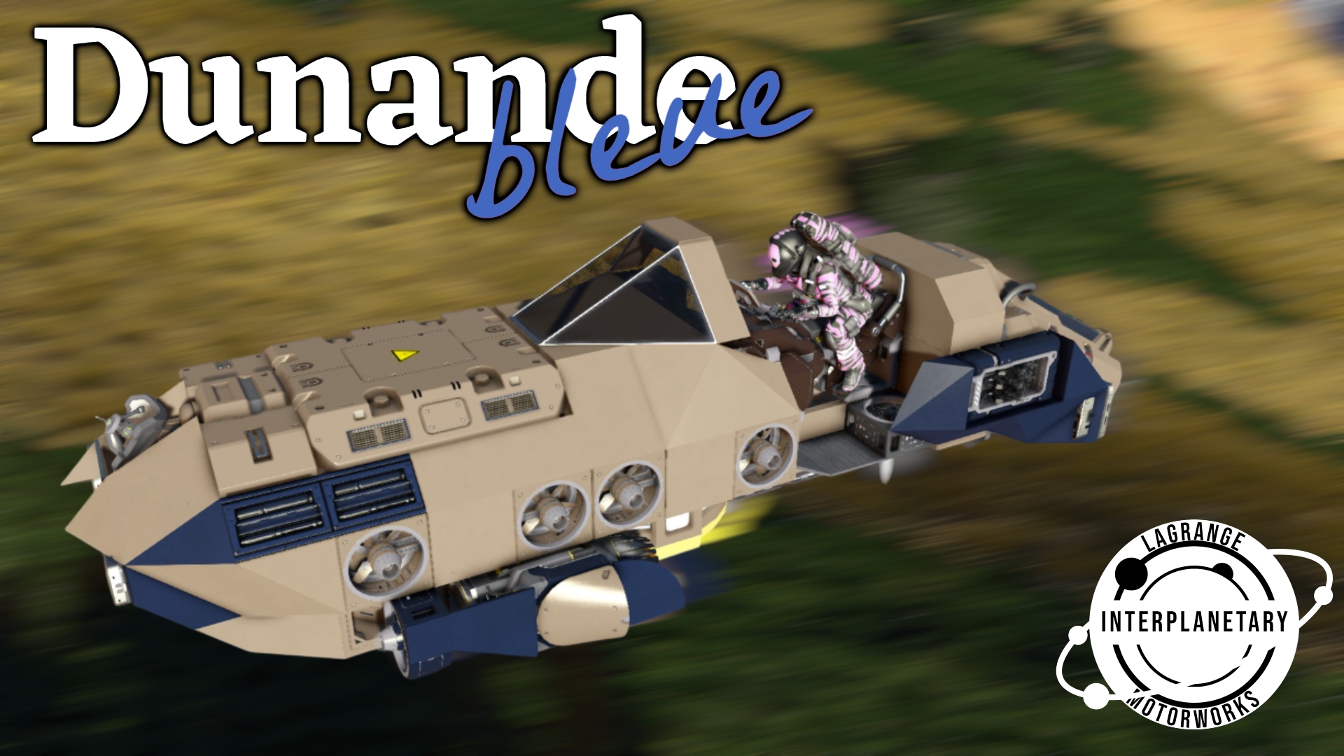 LIM Dunande Bleue | Survival-Ready Hoverbike