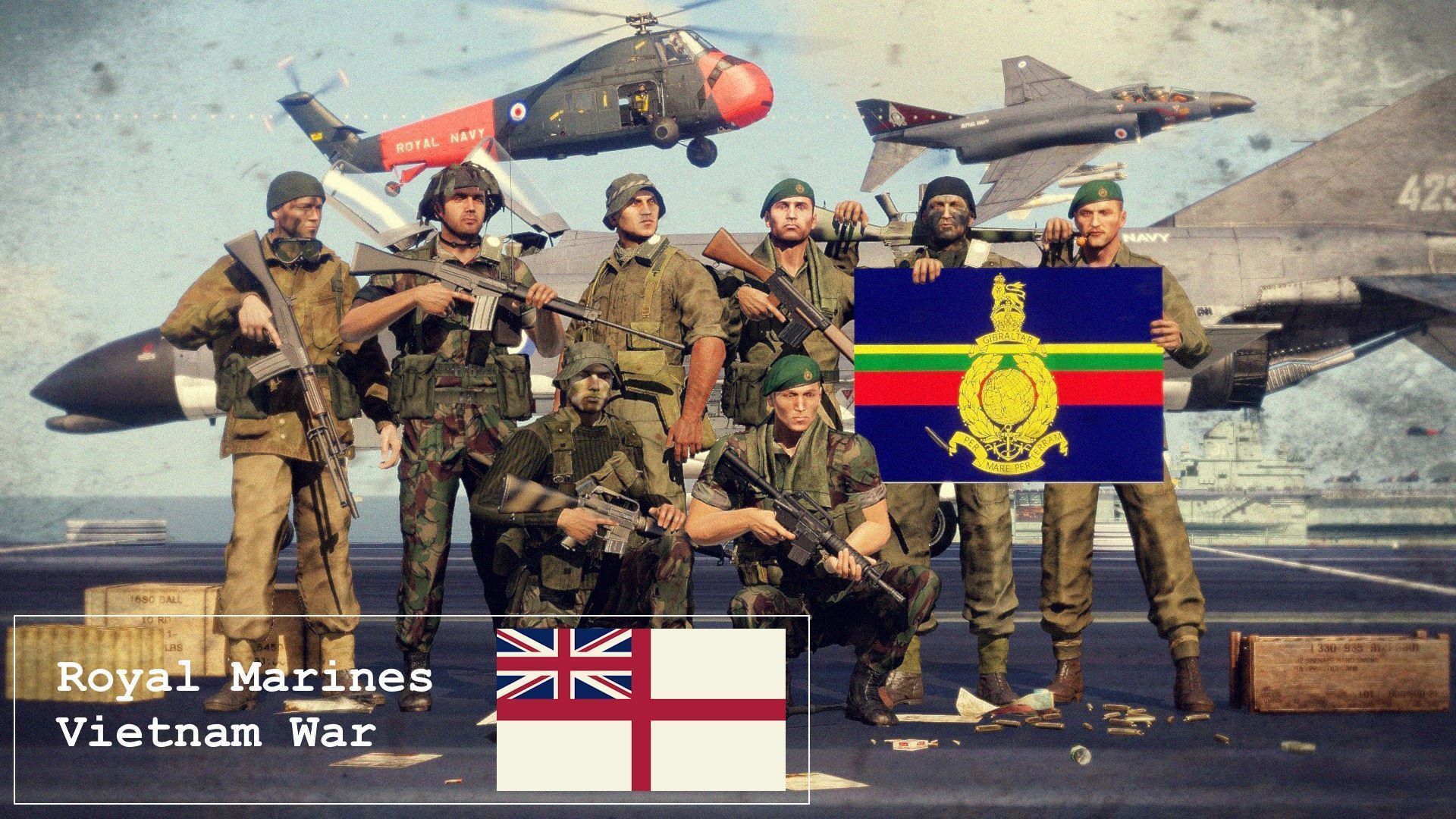 British Royal Marines - Vietnam War