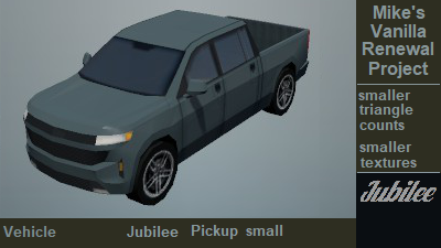 jubilee pickup small
