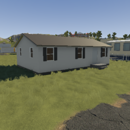 1970s 3 bedroom prefab house (unfurnished)