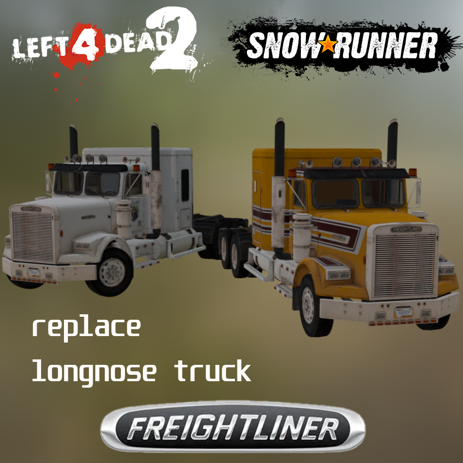 [2K]福莱纳FLD120替换长头卡车（longnose truck） preview