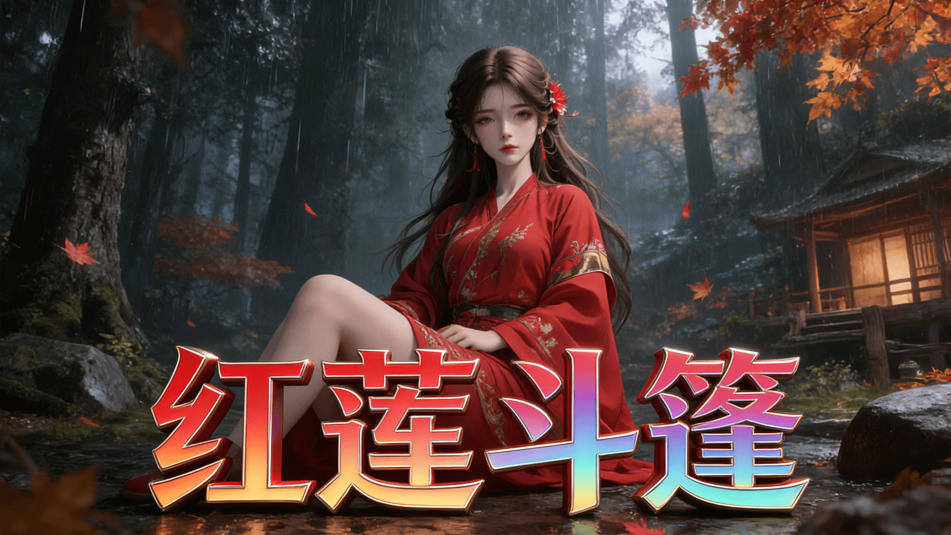 气运·红莲斗篷