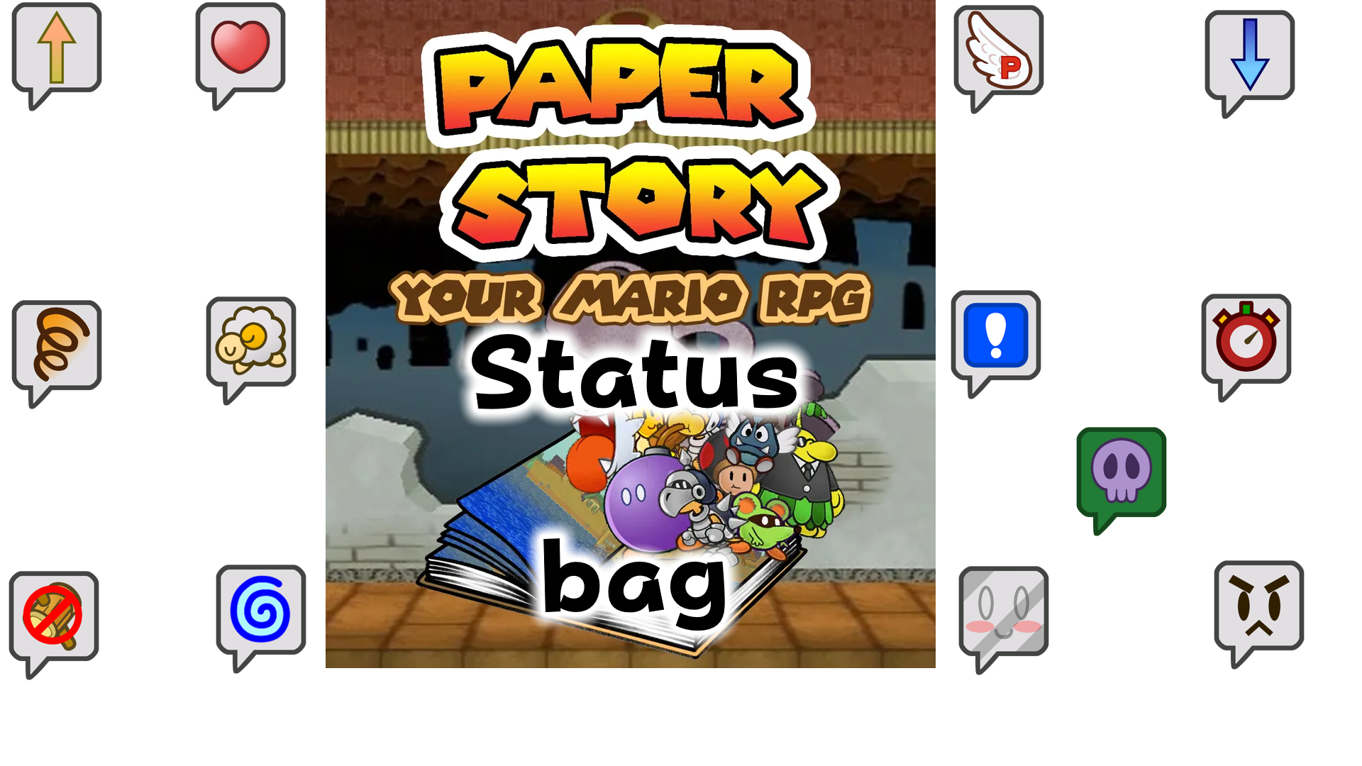 Paper Story Status Bag