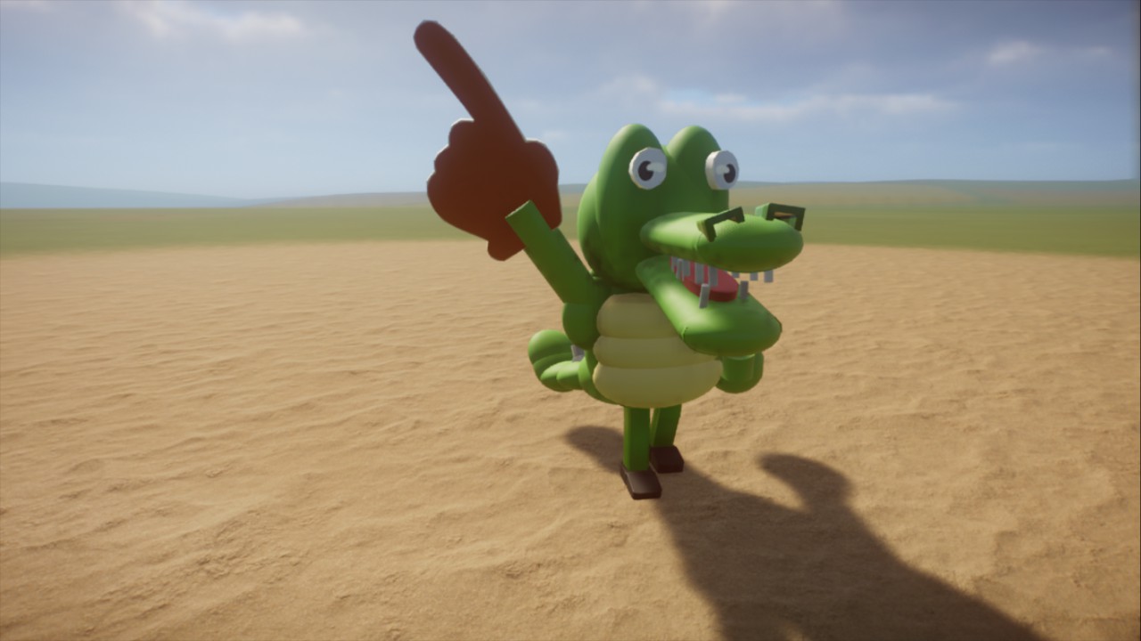 Chungus the Alligator Mascot