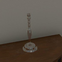 Glass Candlestick