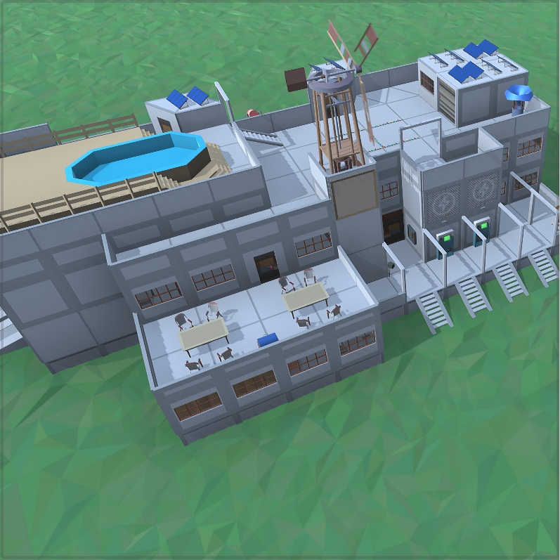 Cozy PvE RP Base Design.
