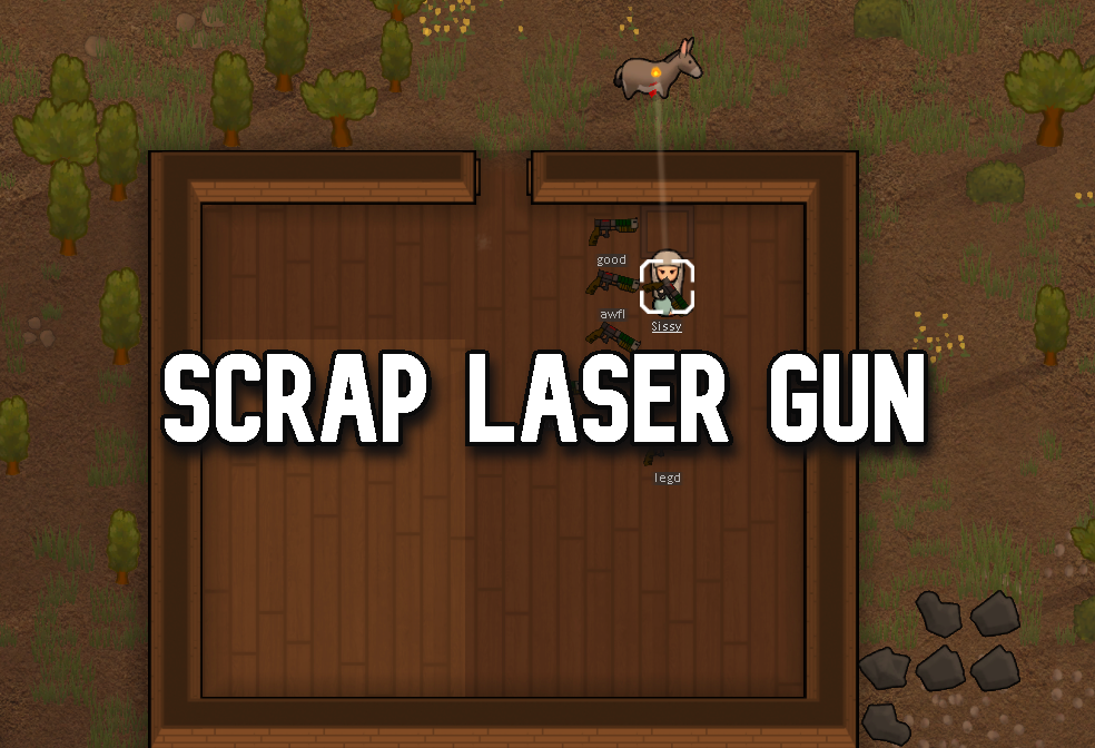 Scrap Laser Gun