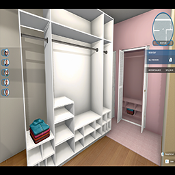 Modular Closet White