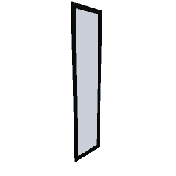 Glass Screen - Wide Black v1