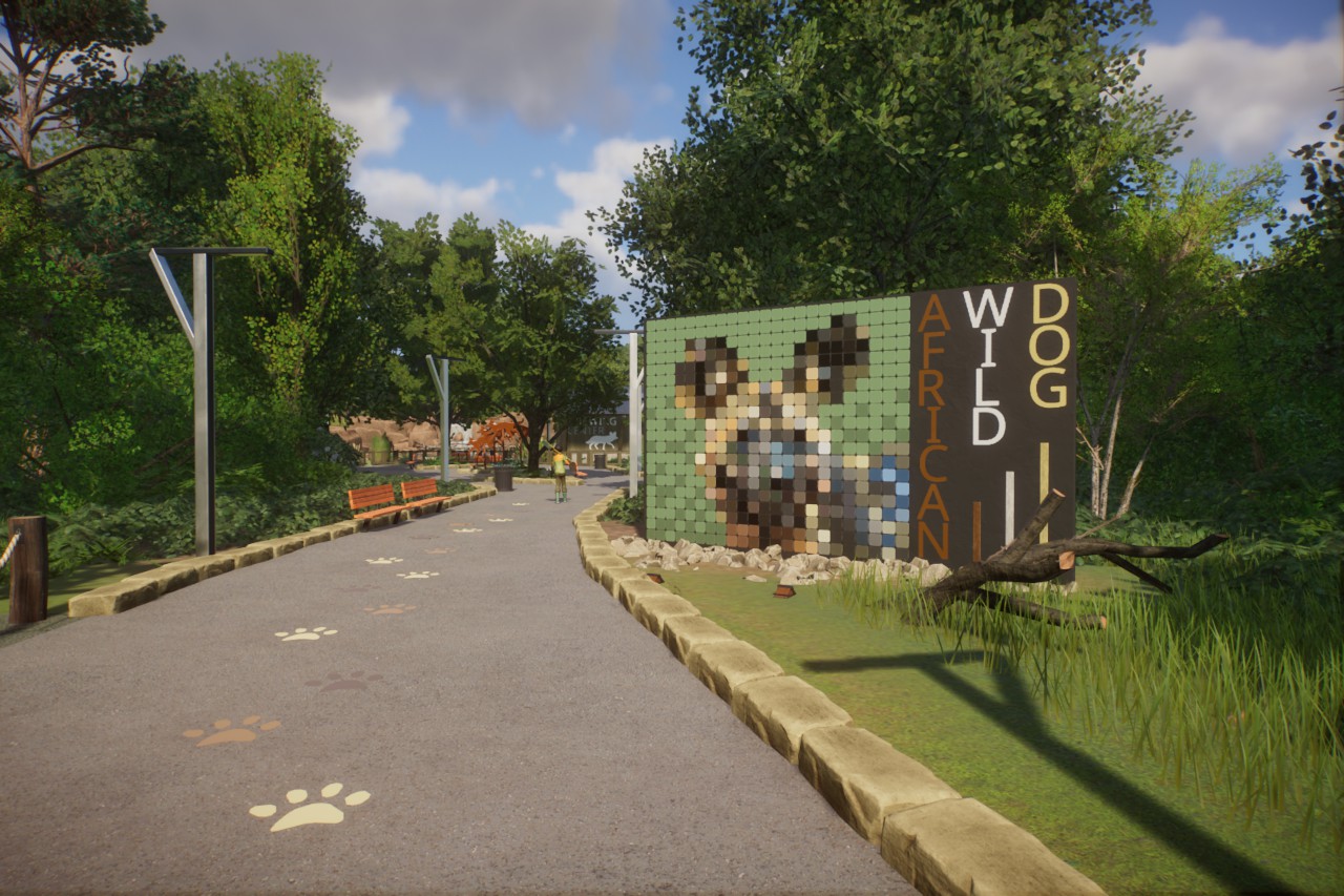 African Wild Dog Habitat