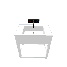The Button Sink - White