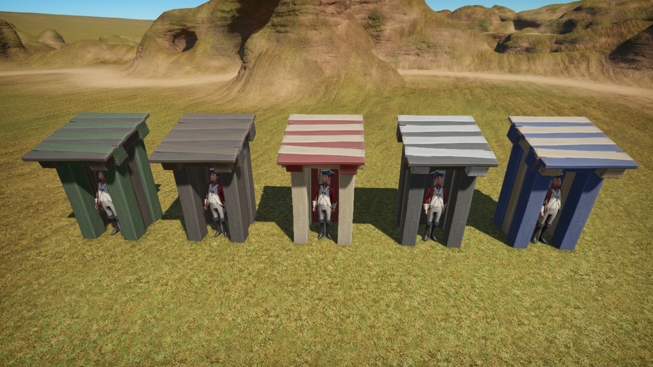 Guard posts /// Postes de Gardes