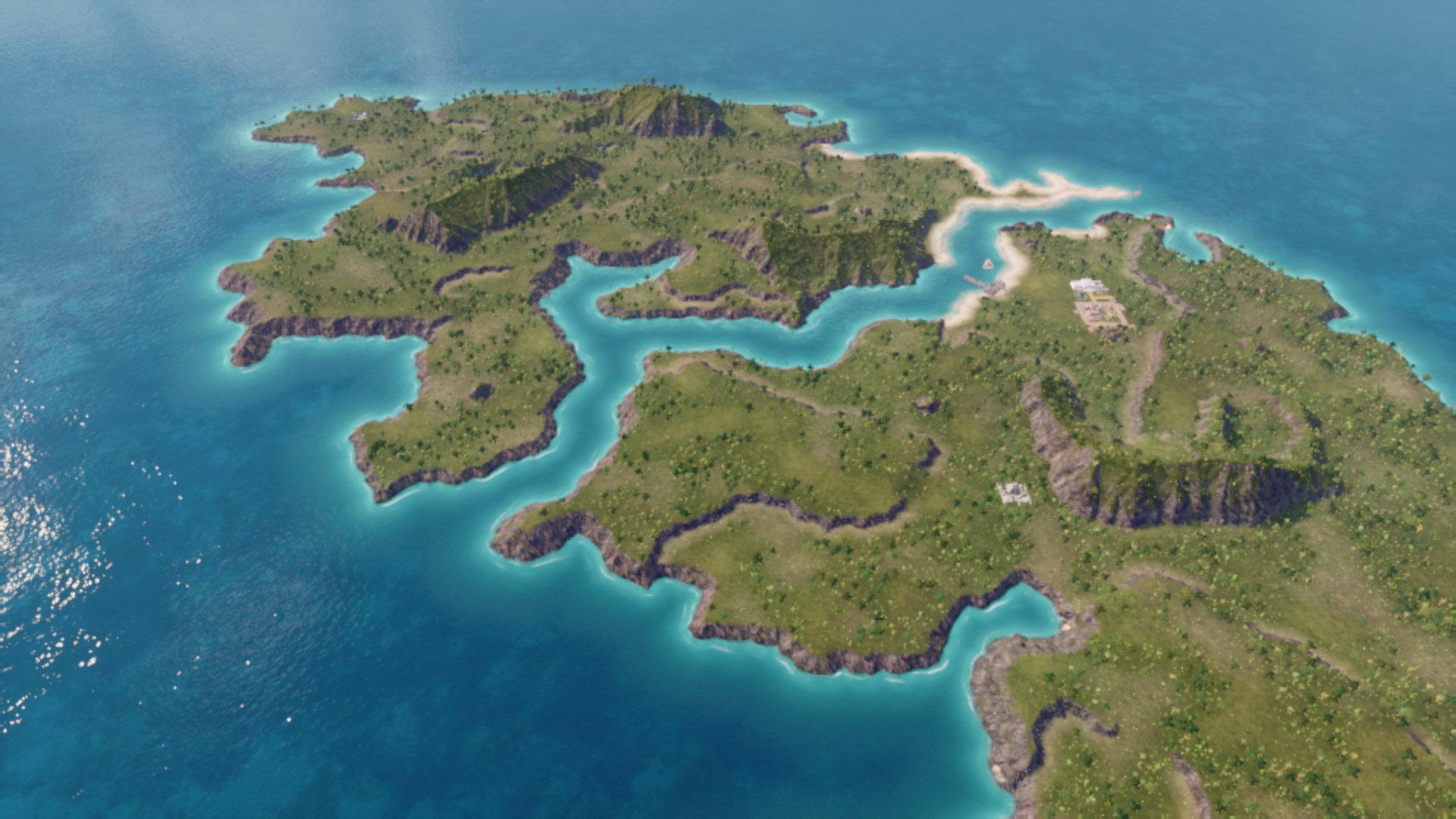 Filthy Rich Wealth (mineral and fertility) map with huge land mass and some plateaus