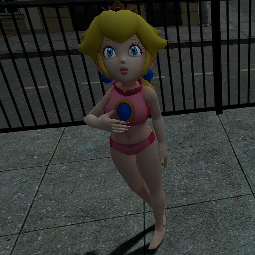 Steam Workshop::Princess Peach - Ragdoll/Model (Bikini Top)