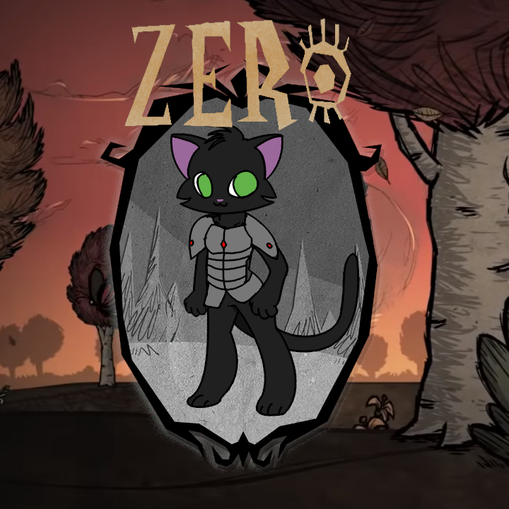 Zero- Brave cat – Don't Starve Together Mod
