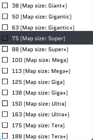 StixsworldHD's Multi Map Sizes