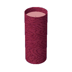 Large Pillar Candle - Raspberry