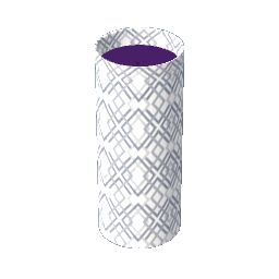 Large Pillar Candle - Plum