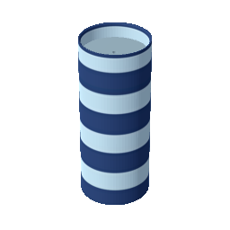 Large Pillar Candle - Blue Skies