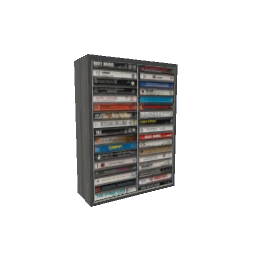 Tape Rack Goth Grey