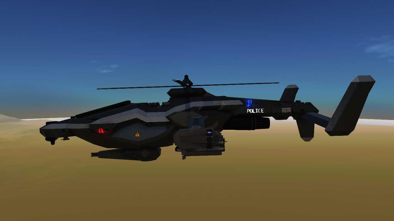 GRAY RAVEN - Quick Response Attack Helicopter