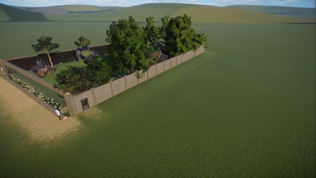 Puma/Cougar simple habitat
