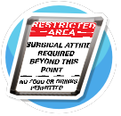 Regulatory Signs - Surgery