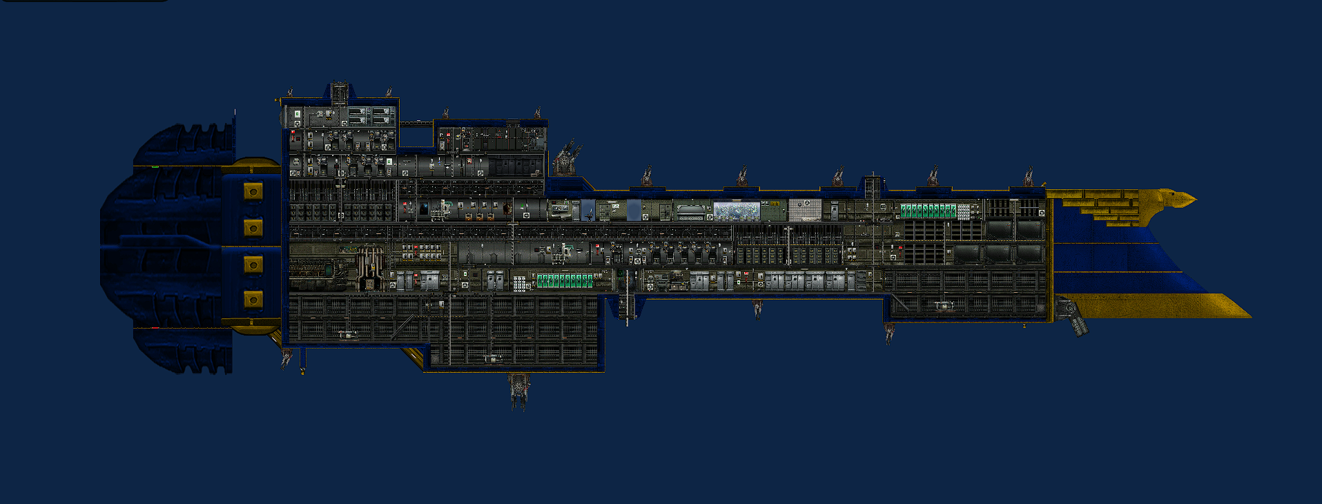 WH40K Apocalypse-Class Battlesub Phoenix Dominus – Barotrauma Mod