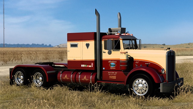 Montana Express skin for the BPM Kenworth 521 Needle Nose