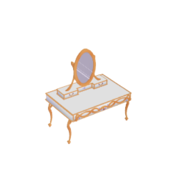 Ornate Vintage Dressing Table