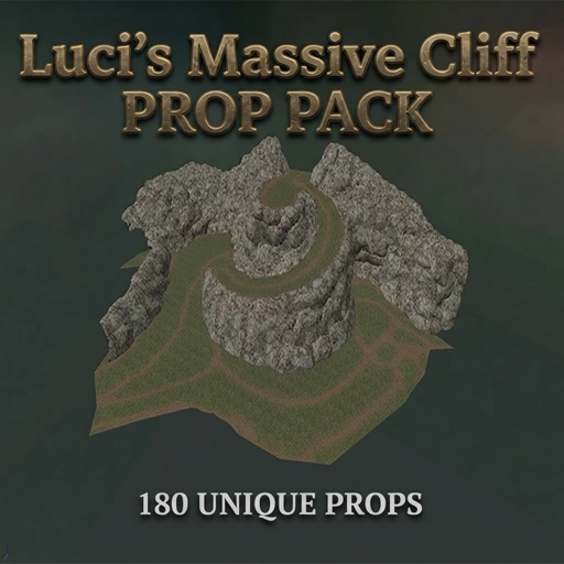 Luci's Massive Cliff Prop Pack preview