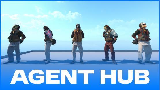 Agent Hub [Animgraph2] — Try all agents and knives!
