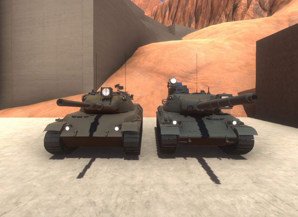 Leopard1 + AMX30B early  (rev2.6)