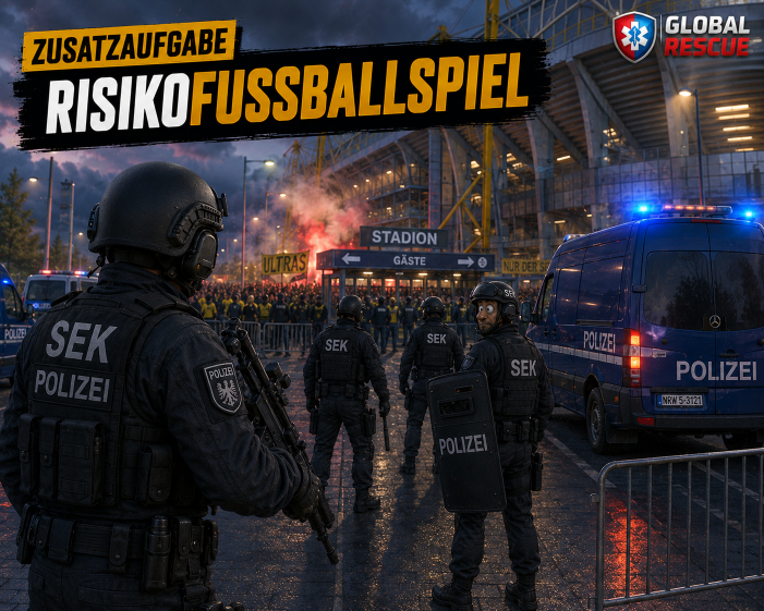 Absicherung Risikofussballspiel