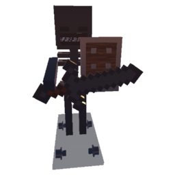 Minecraft skeleton banging sheld meme ( deadly )