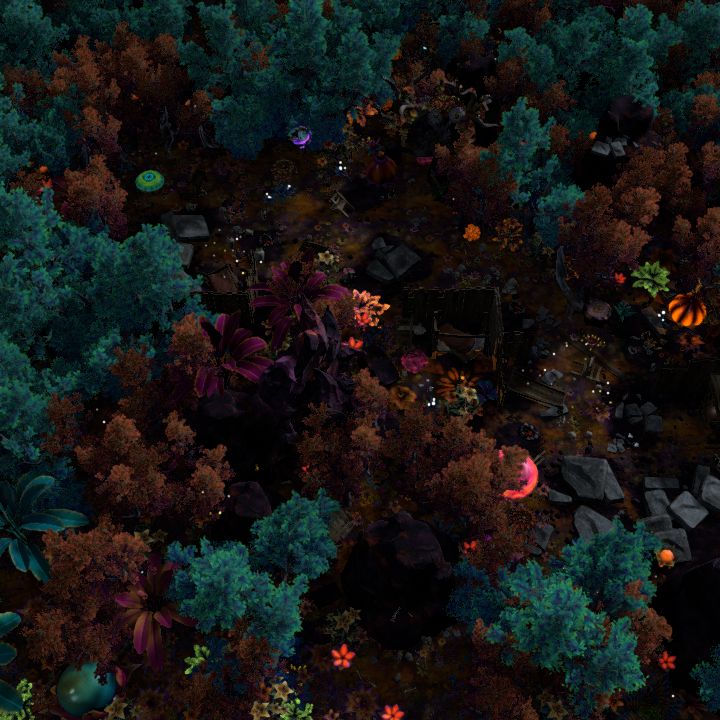 Feywild Crystal Lake Camp Ruins