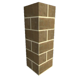 Short Brick Wall - Light