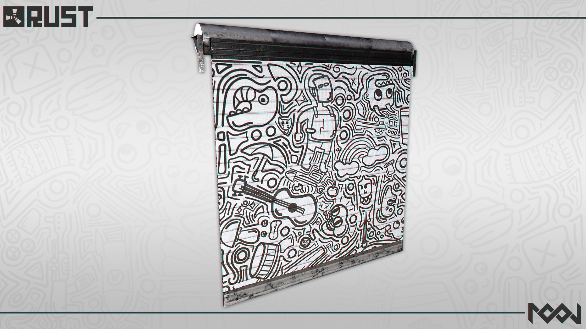 Doodle Garage Door