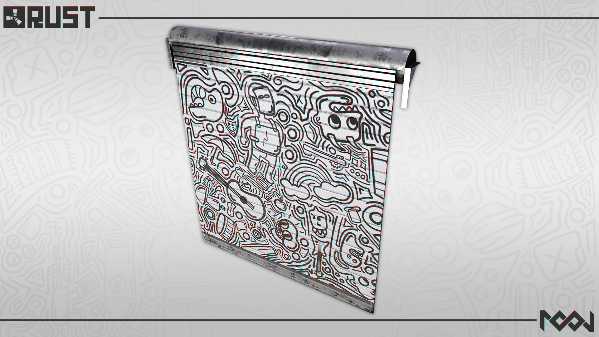 Doodle Garage Door