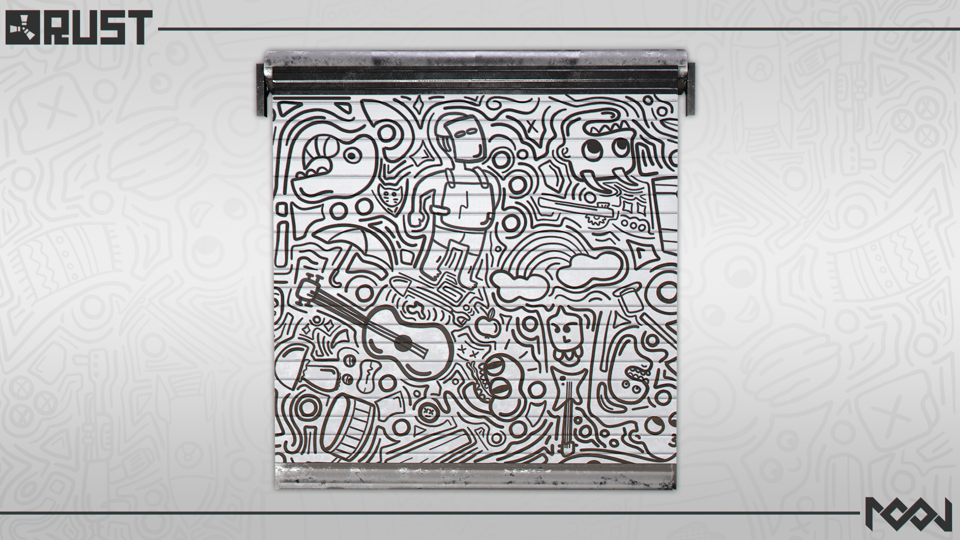 Doodle Garage Door