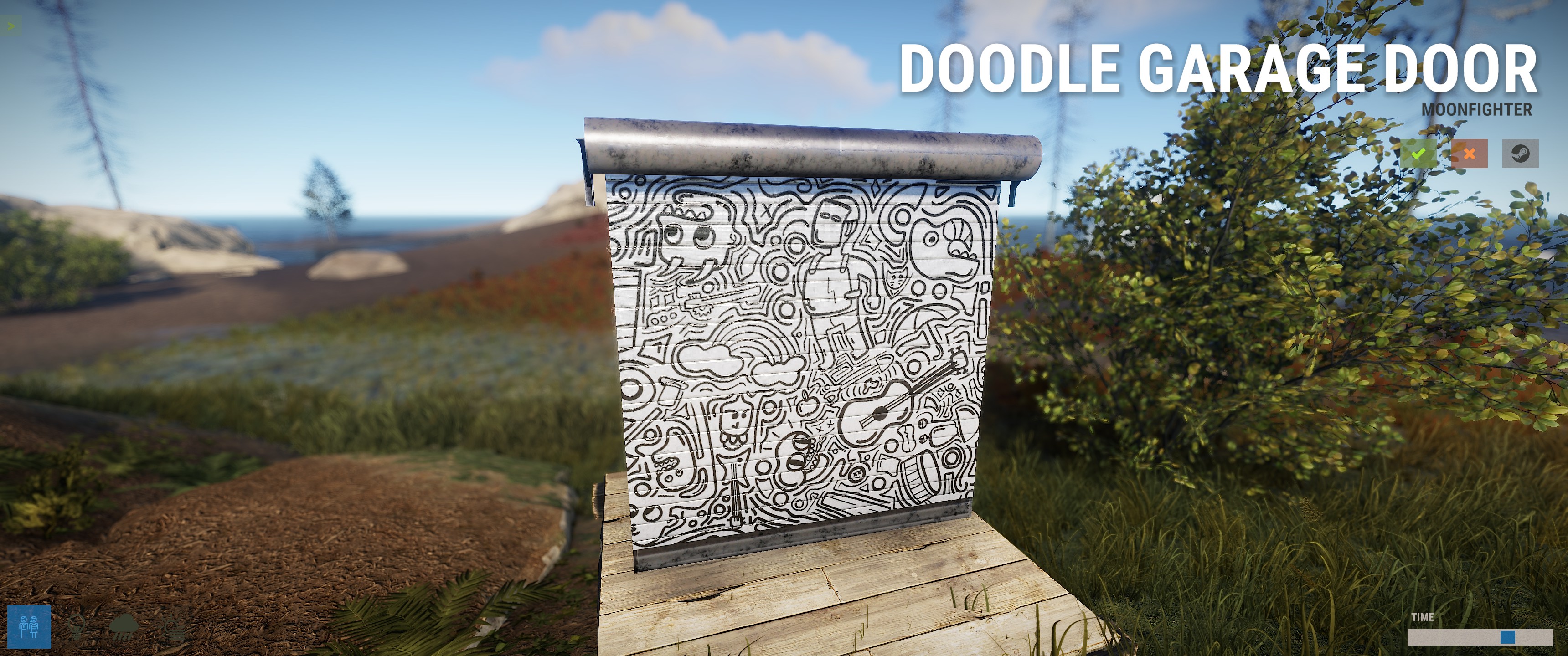 Doodle Garage Door