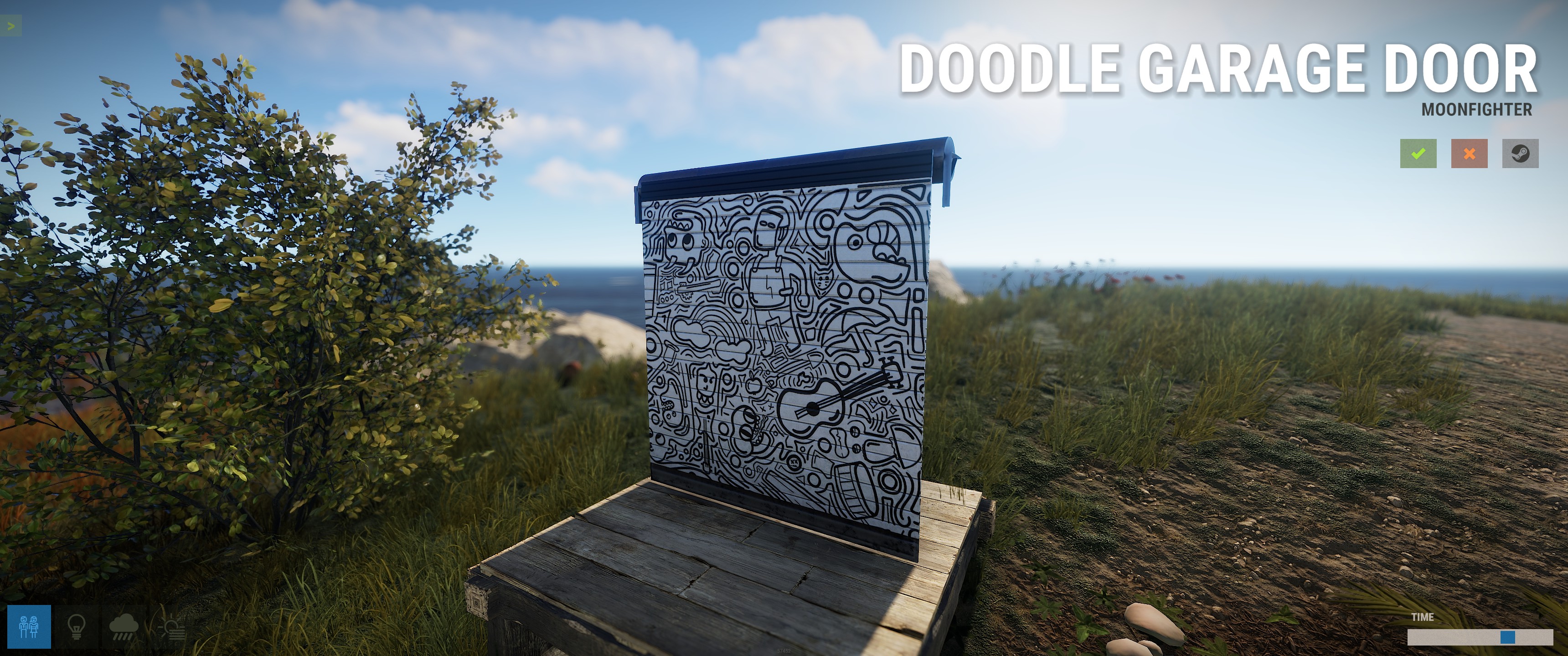 Doodle Garage Door