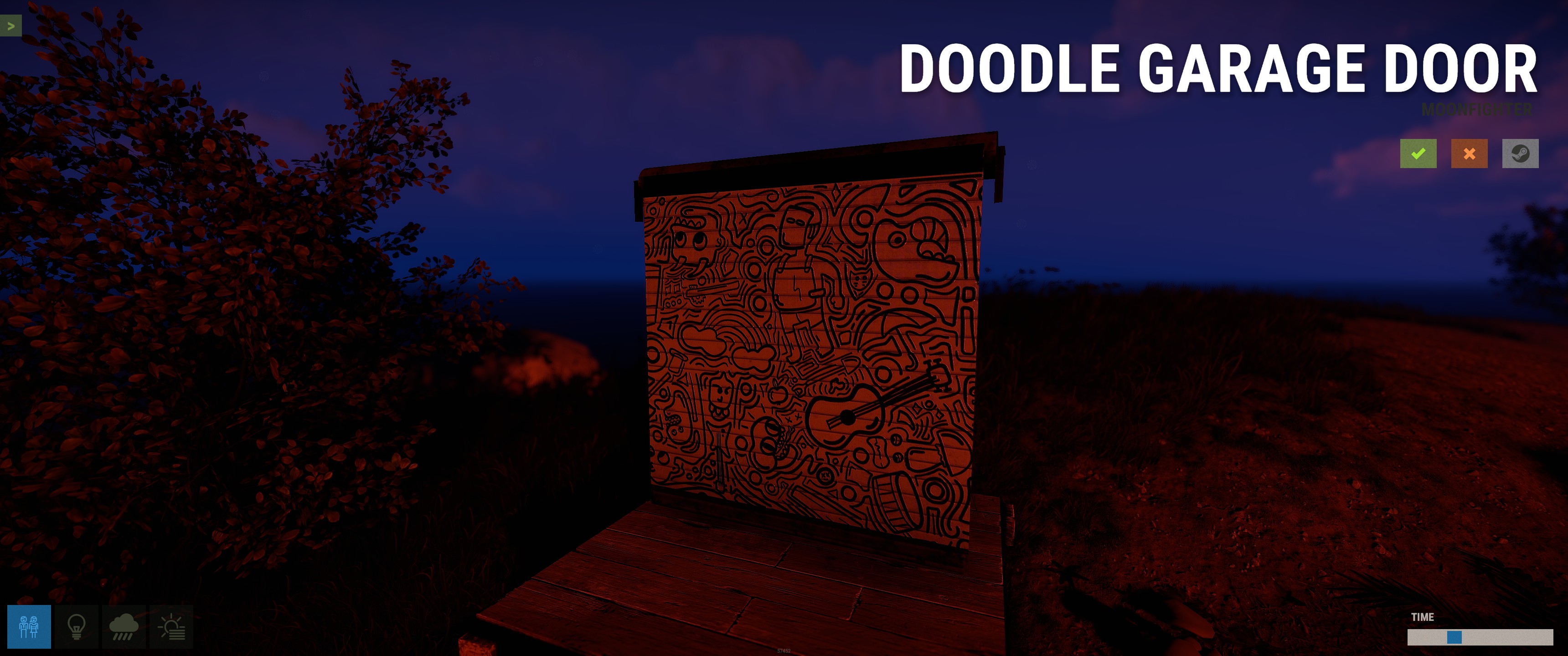 Doodle Garage Door
