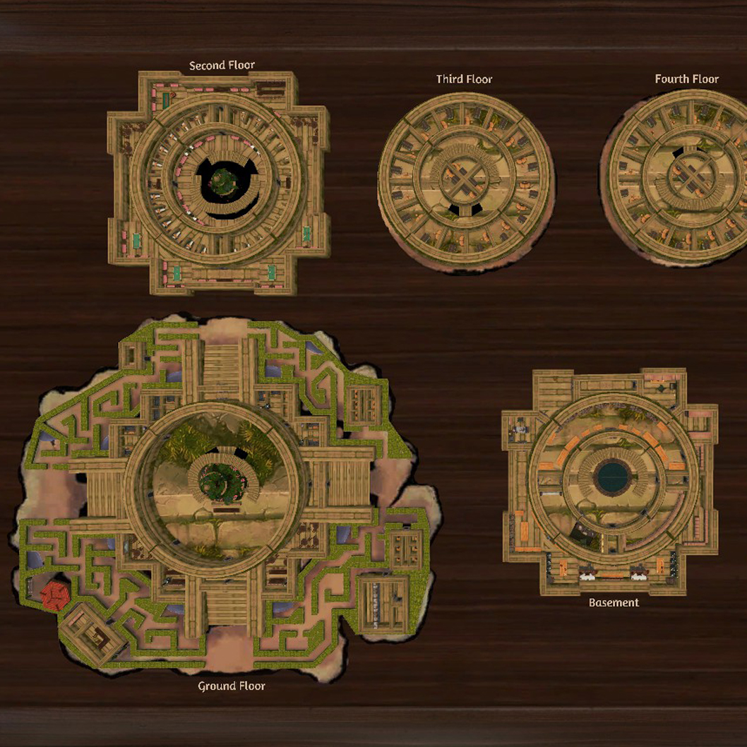 D&D - RPG Reverie Map